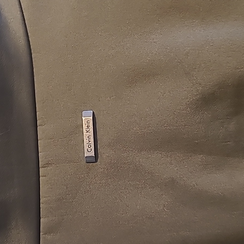Men's Large Calvin Klein Jacket green - Picture 4 of 4